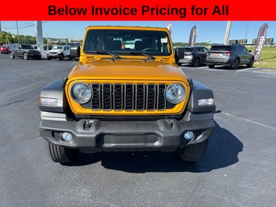2026 Jeep Wrangler WRANGLER 2-DOOR SPORT
