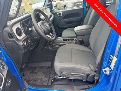 2024 Jeep Wrangler 4xe WRANGLER 4-DOOR SPORT S 4xe