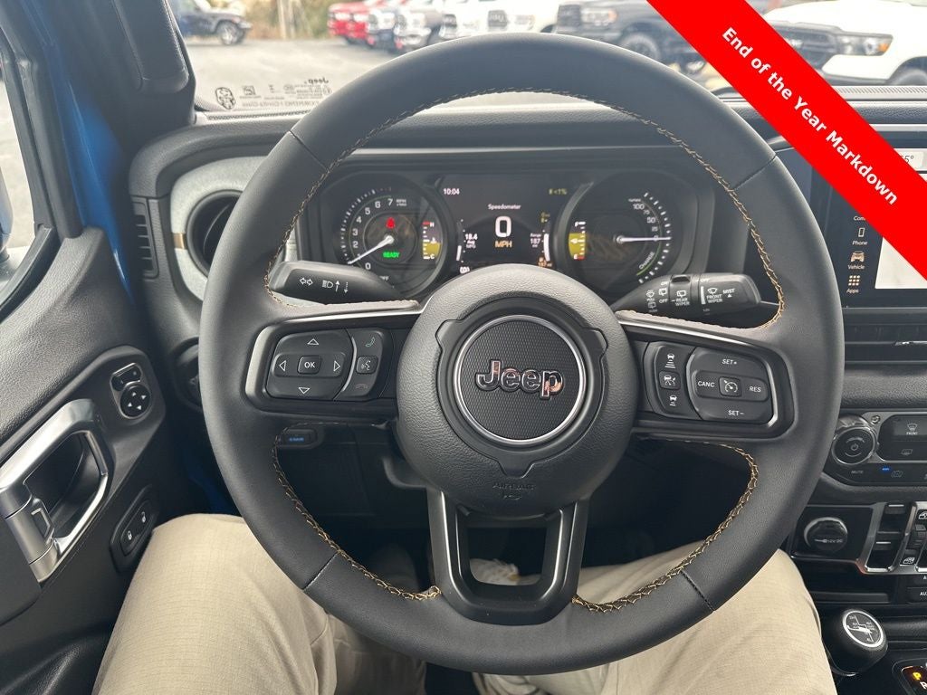 2024 Jeep Wrangler 4xe WRANGLER 4-DOOR SPORT S 4xe