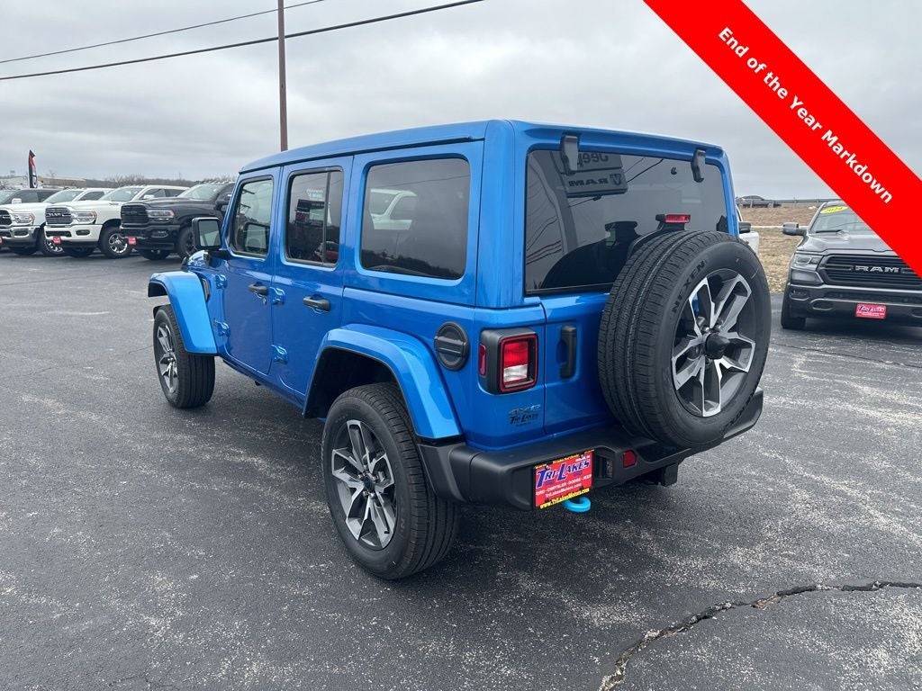 2024 Jeep Wrangler 4xe WRANGLER 4-DOOR SPORT S 4xe