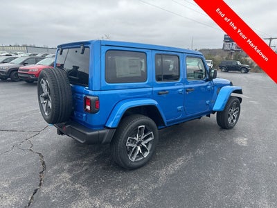 2024 Jeep Wrangler 4xe WRANGLER 4-DOOR SPORT S 4xe