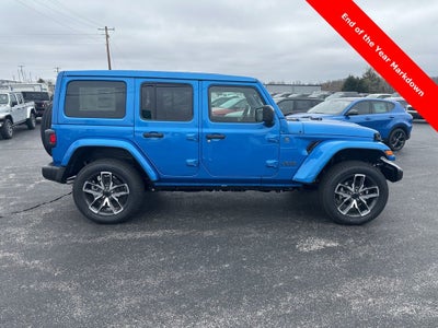 2024 Jeep Wrangler 4xe WRANGLER 4-DOOR SPORT S 4xe