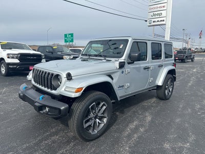 2024 Jeep Wrangler 4xe WRANGLER 4-DOOR SPORT S 4xe