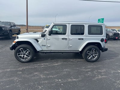 2024 Jeep Wrangler 4xe WRANGLER 4-DOOR SPORT S 4xe