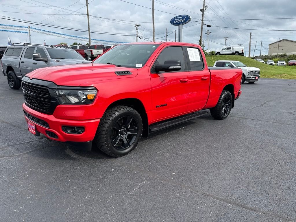 2022 RAM 1500 Big Horn Quad Cab 4x4 6'4' Box