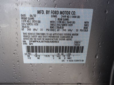 2022 Ford Edge ST Line