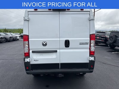 2026 RAM Ram ProMaster RAM PROMASTER 1500 TRADESMAN CARGO VAN LOW ROOF 118' WB