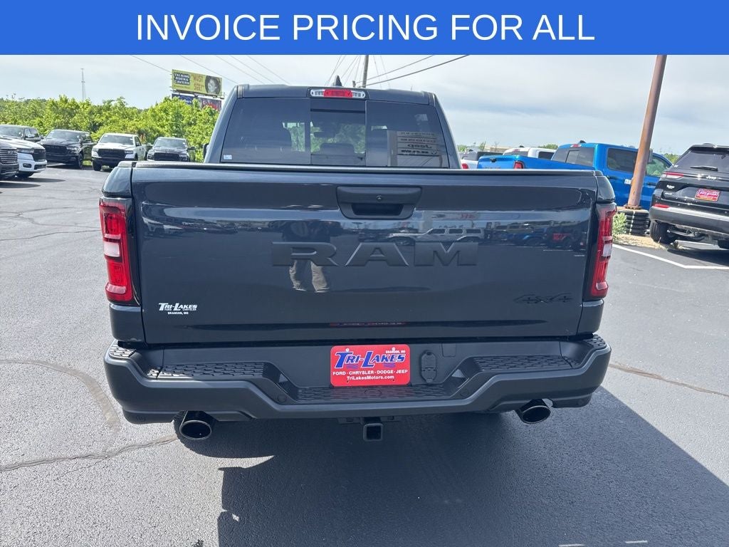 2026 RAM Ram 1500 RAM 1500 WARLOCK CREW CAB 4X4 5'7' BOX