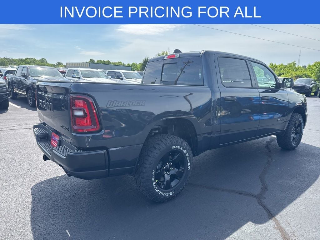 2026 RAM Ram 1500 RAM 1500 WARLOCK CREW CAB 4X4 5'7' BOX