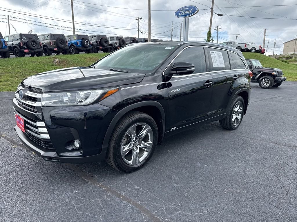 2019 Toyota Highlander Hybrid Limited Platinum