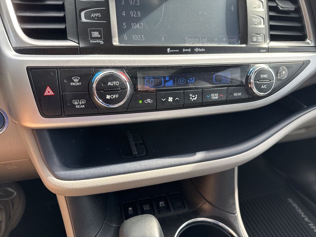2019 Toyota Highlander Hybrid Limited Platinum
