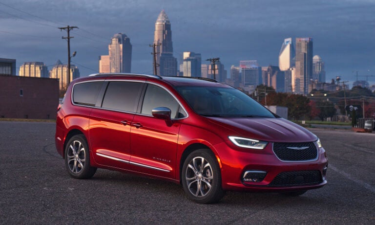 2026 Chrysler Pacifica Exterior In Front Of City