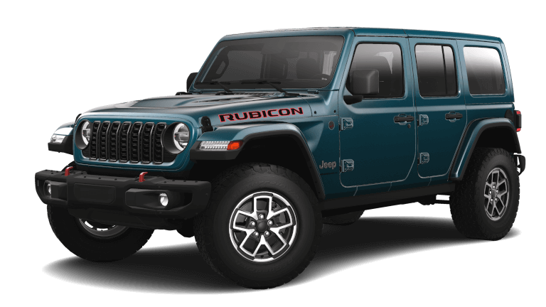 2026 Jeep Wrangler Rubicon X Exterior - Fathom Blue