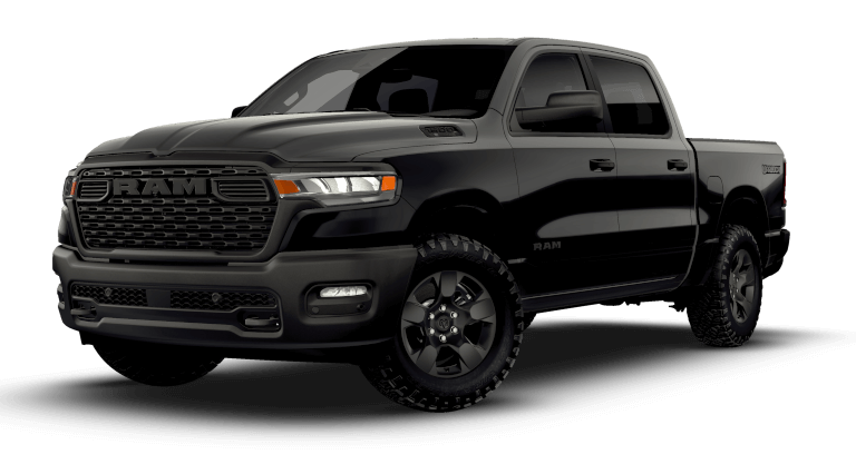 2026 Ram 1500 Warlock Exterior - Diamond Black