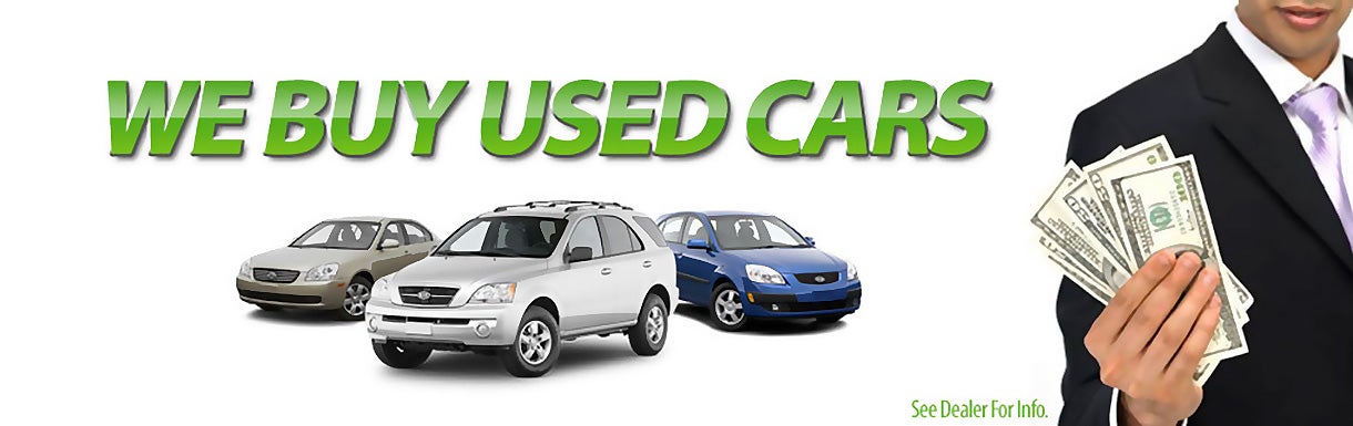 We Buy Used Cars